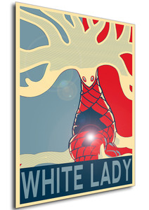 Poster - Propaganda - Hollow Knight - White Lady