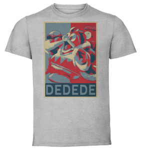 T-Shirt Unisex - Grey - Propaganda - Smash Bros - King Dedede