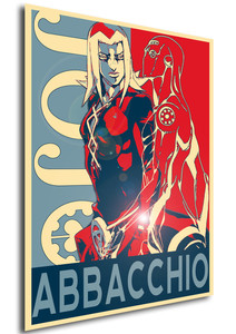Poster - Propaganda - Jojo's Bizarre Adventure - Vento Aureo - Abbacchio Poster - Propaganda - Jojo's Bizarre Adventure - Vento Aureo - Abbacchio