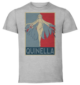 T-Shirt Unisex - Grey - Propaganda - Sword Art Online Quinella T-Shirt Unisex - Grey - Propaganda - Sword Art Online Quinella