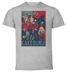 T-Shirt Unisex - Grey - Propaganda - Kakegurui - Characters T-Shirt Unisex - Grey - Propaganda - Kakegurui - Characters