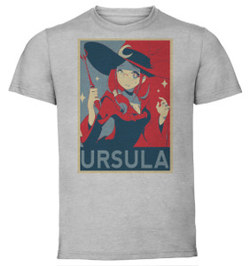 T-Shirt Unisex - Grey - Propaganda - Little Witch Academia - Ursula