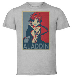 T-Shirt Unisex - Grey - Propaganda - Magi - Aladdin