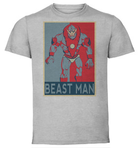 T-Shirt Unisex - Grey - Propaganda - Masters of The Universe - Beast Man T-Shirt Unisex - Grey - Propaganda - Masters of The Universe - Beast Man