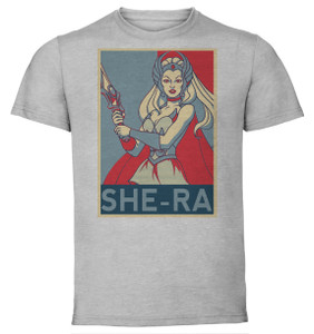 T-Shirt Unisex - Grey - Propaganda - Masters of The Universe - She-ra
