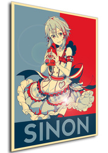 Poster - Propaganda - Sword Art Online - Sinon variant 2 Poster - Propaganda - Sword Art Online - Sinon variant 2