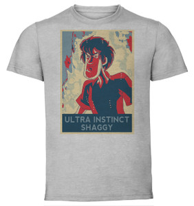 T-Shirt Unisex - Grey - Propaganda - Meme - Ultra Instinct Shaggy T-Shirt Unisex - Grey - Propaganda - Meme - Ultra Instinct Shaggy