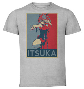 T-Shirt Unisex - Grey - Propaganda - My Hero Academia - Itsuka