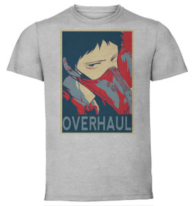 T-Shirt Unisex - Grey - Propaganda - My Hero Academia - Overhaul