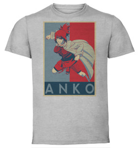 T-Shirt Unisex - Grey - Propaganda - Naruto - Anko T-Shirt Unisex - Grey - Propaganda - Naruto - Anko