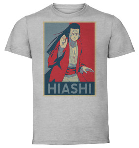 T-Shirt Unisex - Grey - Propaganda - Naruto - Hiashi