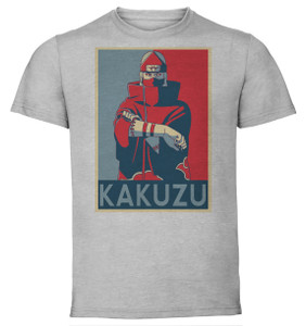 T-Shirt Unisex - Grey - Propaganda - Naruto - Kakuzu T-Shirt Unisex - Grey - Propaganda - Naruto - Kakuzu