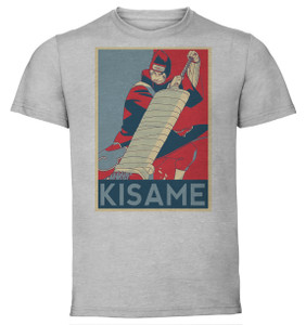 T-Shirt Unisex - Grey - Propaganda - Naruto - Kisame