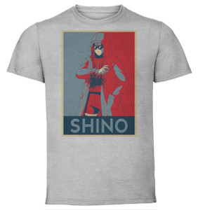 T-Shirt Unisex - Grey - Propaganda - Naruto - Shino