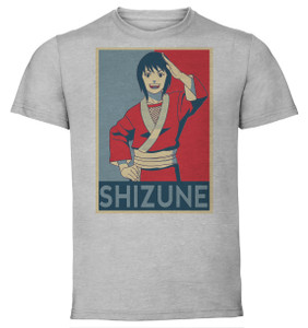 T-Shirt Unisex - Grey - Propaganda - Naruto - Shizune