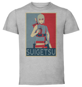 T-Shirt Unisex - Grey - Propaganda - Naruto - Suigetsu