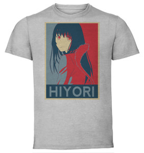 T-Shirt Unisex - Grey - Propaganda - Noragami - Hiyori T-Shirt Unisex - Grey - Propaganda - Noragami - Hiyori