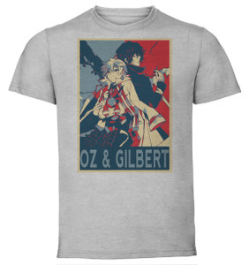 T-Shirt Unisex - Grey - Propaganda - Pandora Hearts - Oz & Gilbert