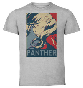 T-Shirt Unisex - Grey - Propaganda - Persona 5 - Panther