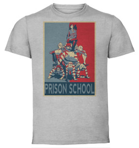 T-Shirt Unisex - Grey - Propaganda - Prison School - Characters