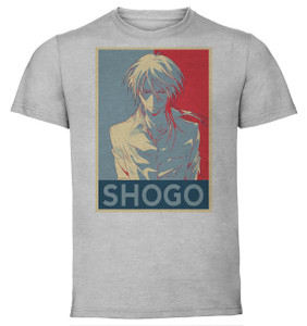 T-Shirt Unisex - Grey - Propaganda - Psycho Pass - Shogo T-Shirt Unisex - Grey - Propaganda - Psycho Pass - Shogo