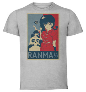 T-Shirt Unisex - Grey - Propaganda - Ranma - Characters Variant