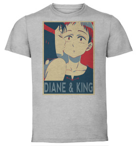 T-Shirt Unisex - Grey - Propaganda - The Seven Deadly Sins - Diane & King
