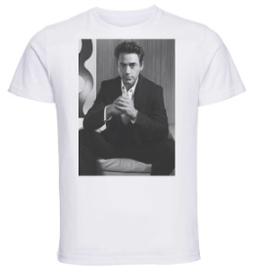 T-shirt Unisex - White - Actor - Robert Downey Jr. Variant