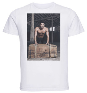 T-shirt Unisex - White - Actor - Tom Ellis 04
