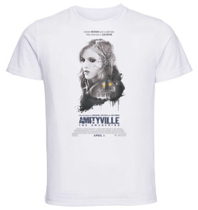 T-shirt Unisex - White - Amityville The Awakening Playbill
