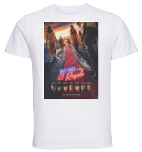 T-shirt Unisex - White - Bad Times At The El Royale C T-shirt Unisex - White - Bad Times At The El Royale C