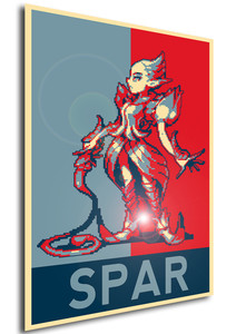 Poster - Propaganda - Pixel Art - Breath of Fire II - Spar