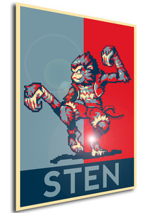 Poster - Propaganda - Pixel Art - Breath of Fire II - Sten