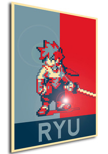 Poster - Propaganda - Pixel Art - Breath of Fire IV - Ryu B