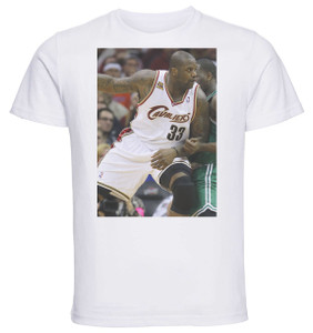 T-shirt Unisex - White - Basket - Shaquille O'neal Variant 4