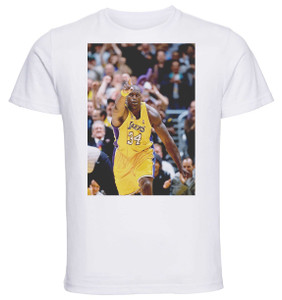 T-shirt Unisex - White - Basket - Shaquille O'neal Variant