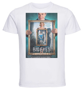 T-shirt Unisex - White - Big Eyes Playbill Variant