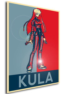 Poster - Propaganda - Pixel Art - King of Fighters - Kula B