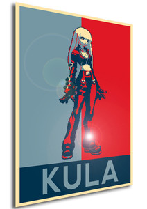 Poster - Propaganda - Pixel Art - King of Fighters - Kula