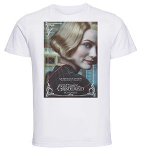 T-shirt Unisex - White - Fantastic Beasts 2 Queenie Goldstein Playbill T-shirt Unisex - White - Fantastic Beasts 2 Queenie Goldstein Playbill