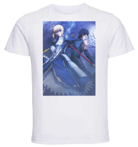 T-shirt Unisex - White - Fate Zero Playbill E