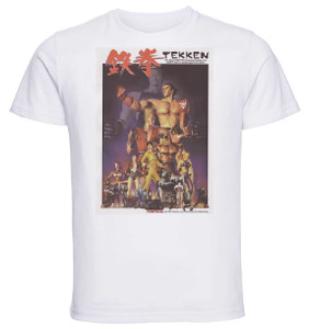 T-shirt Unisex - White - Game Cover Tekken