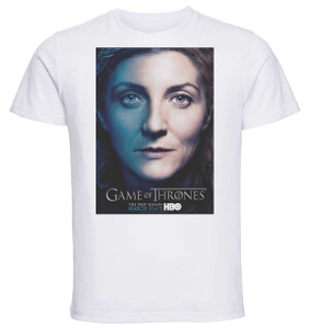T-shirt Unisex - White - Game Of Thrones Catelyn Stark B