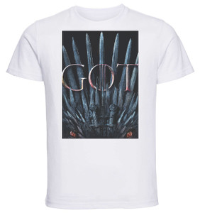 T-shirt Unisex - White - Game Of Thrones D