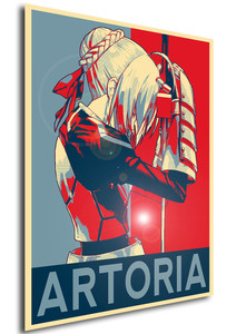 Poster Propaganda - Fate Grand Order - Artoria variant 2