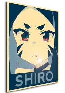 Poster Propaganda - Helpful Fox Senko-San - Shiro variant