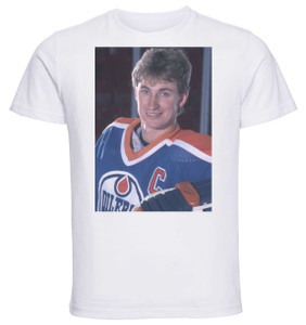 T-shirt Unisex - White - Hockey - Wayne Gretzky