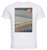 T-shirt Unisex - White - Ukiyo-e - Hiroshige - Sudden Shower Over Shin-ohashi Bridge And Atake - 18