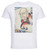 T-shirt Unisex - White - Ukiyo-e - Hokusai - Daruma