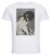 T-shirt Unisex - White - Ukiyo-e - Utamaro - Woman Wiping Sweat - 02
